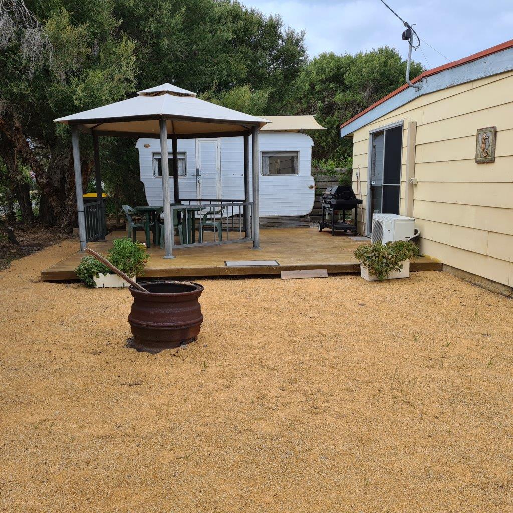 Outdoor BBQ Area